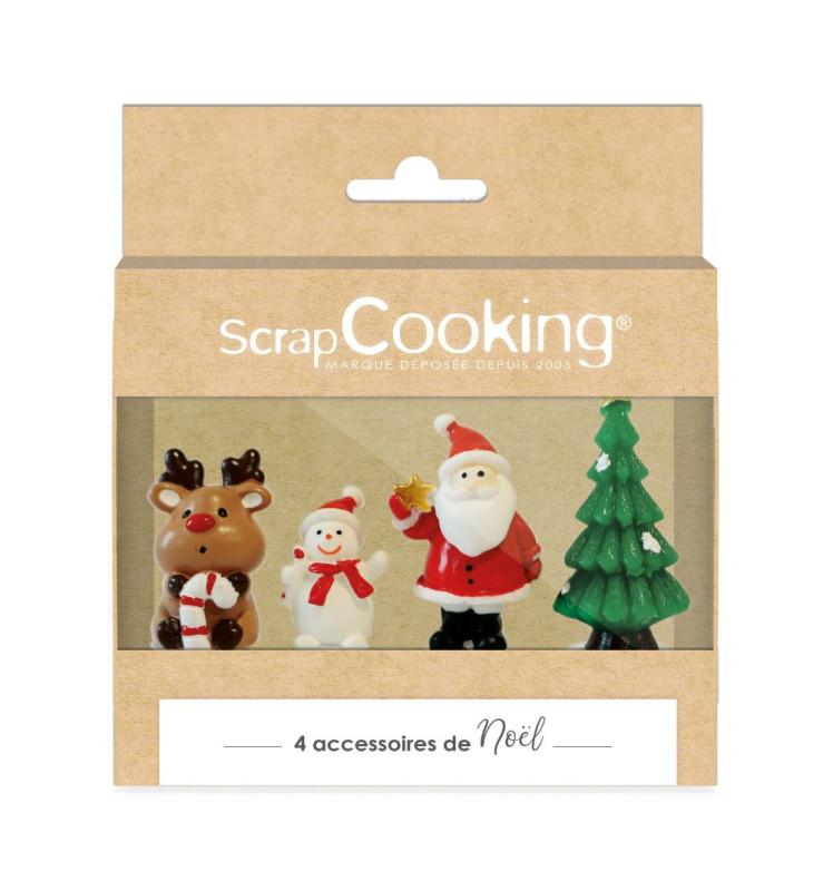 scrapcooking 4 accessoires Sweet Xmas