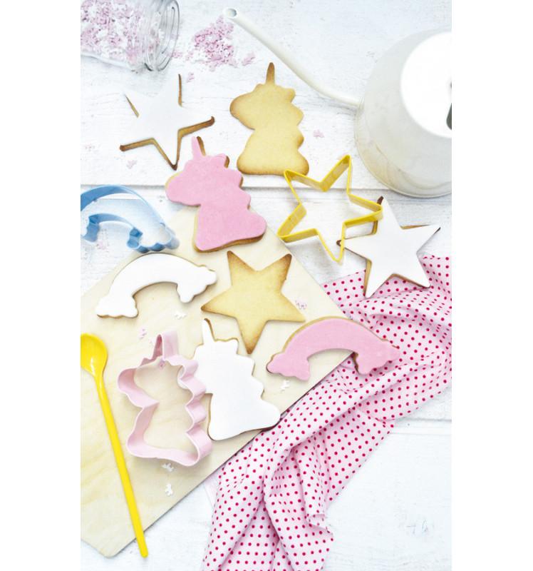 Scrapcooking 4 Découpoirs Sur Cintre Licorne