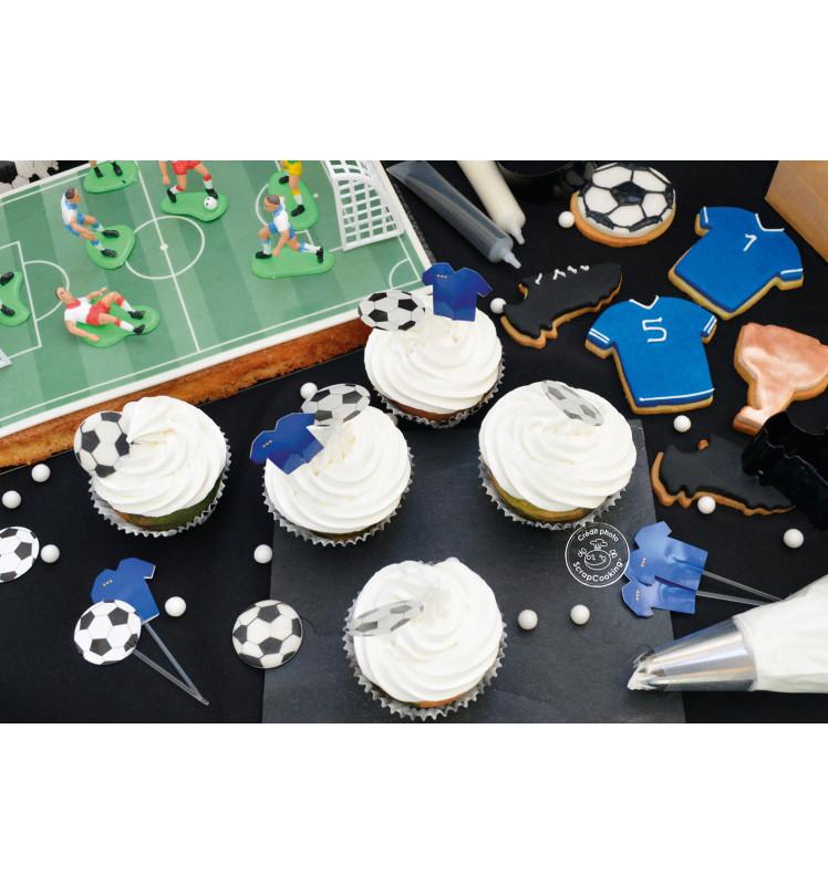 Scrapcooking 4 Emporte-pièces Inox Football