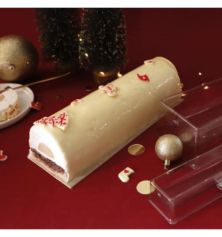 Scrapcooking 5 Semelles à Bûches De Noël 30cm