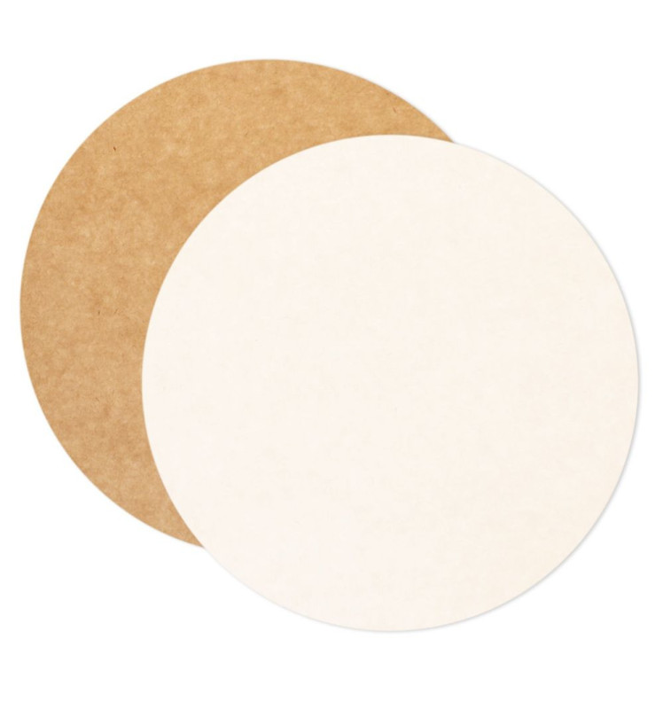 Scrapcooking 5 Supports Ronds 24 Cm Kraft