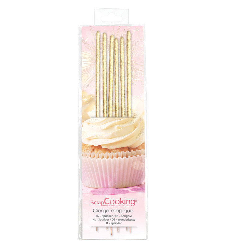 scrapcooking 6 cierges magiques
