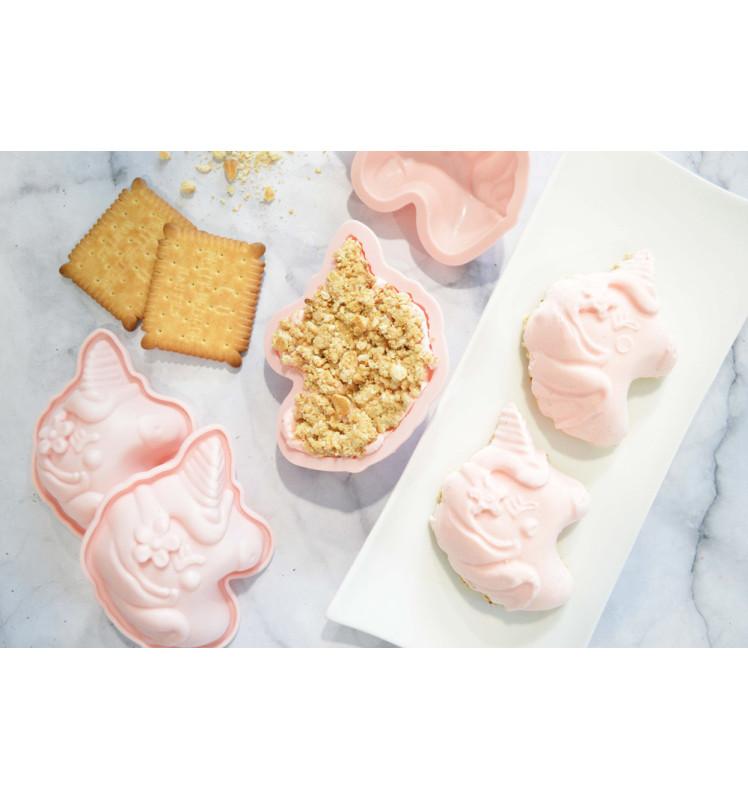 Scrapcooking 6 Moules Silicone Individuels Licorne