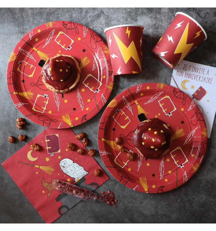 Scrapcooking 8 Assiettes Sorcier