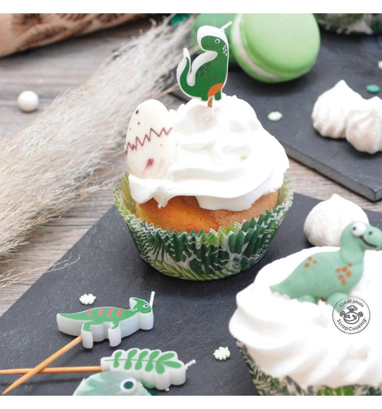 Scrapcooking 8 Bougies Dino