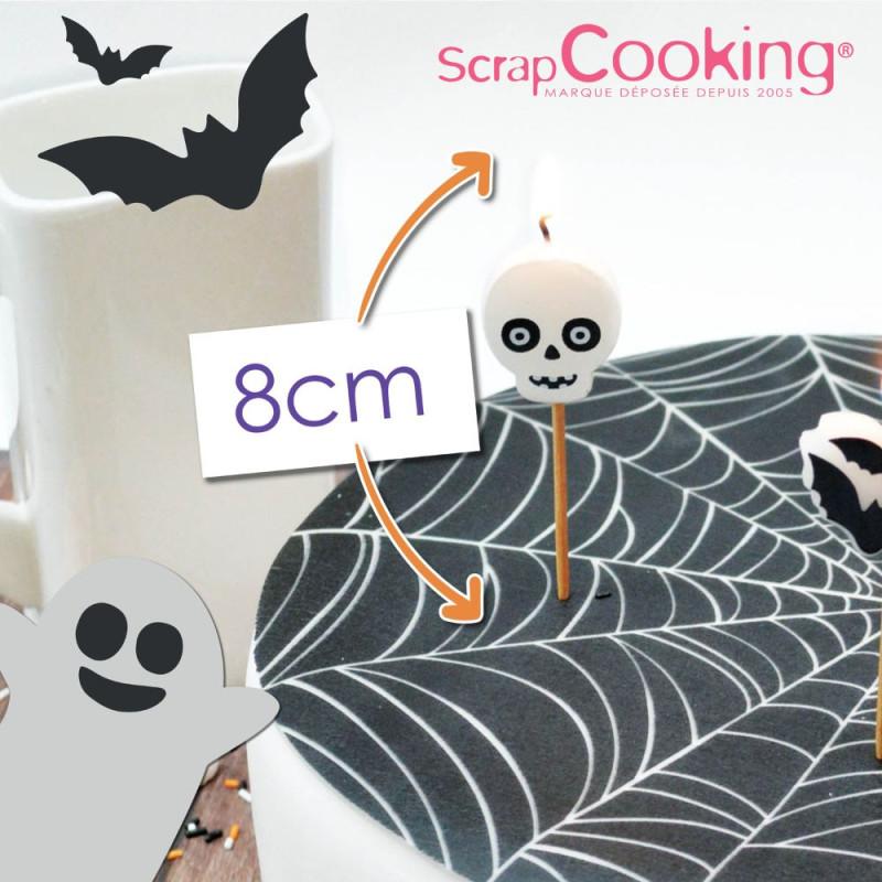 Scrapcooking 8 Bougies Halloween