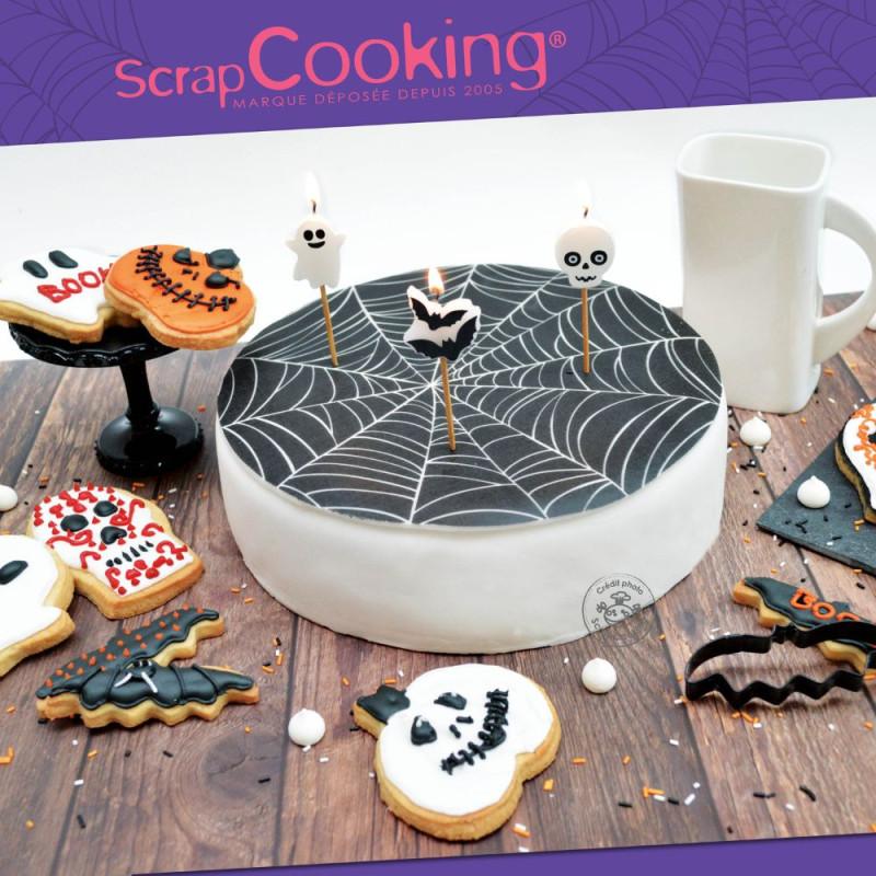 Scrapcooking 8 Bougies Halloween