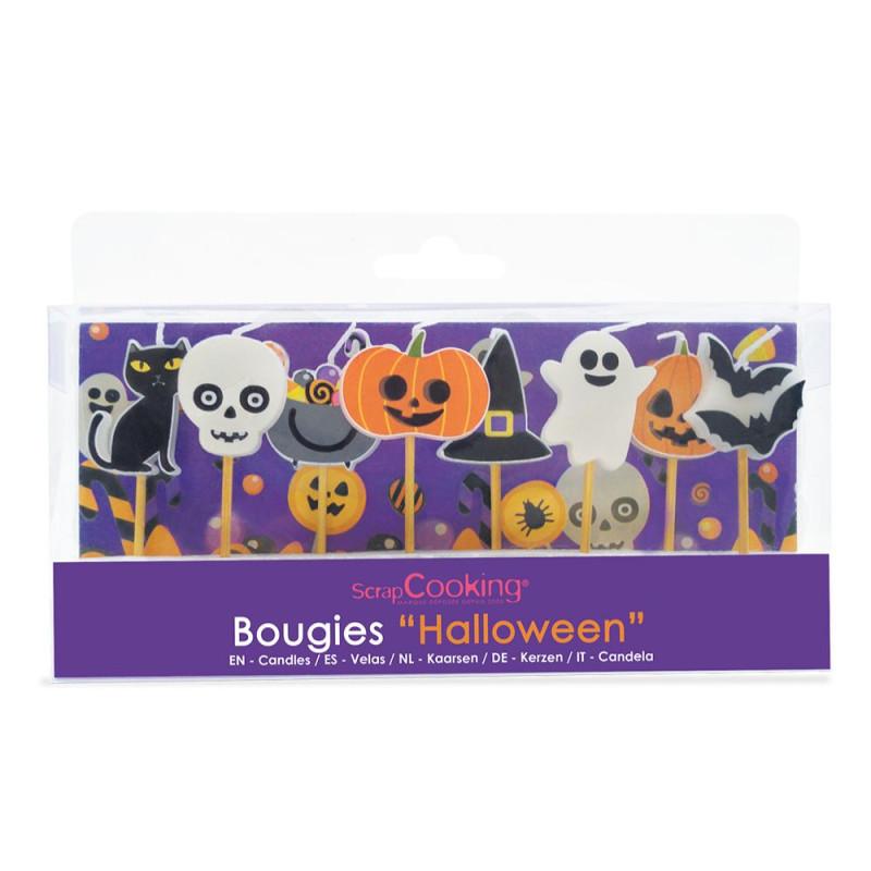 scrapcooking 8 bougies Halloween