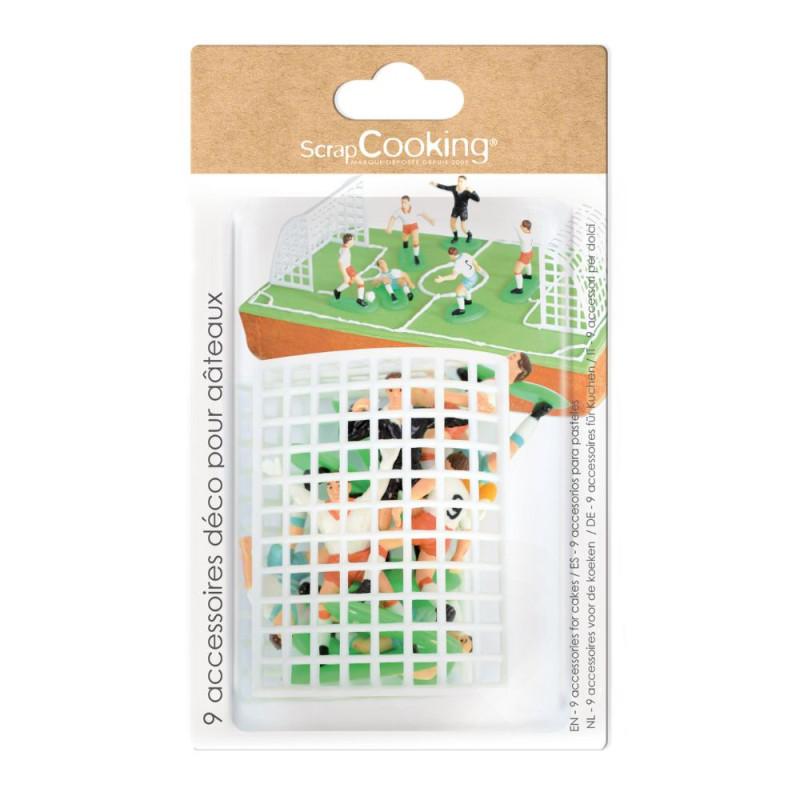 Scrapcooking 9 Accessoires Foot Pour Gâteaux