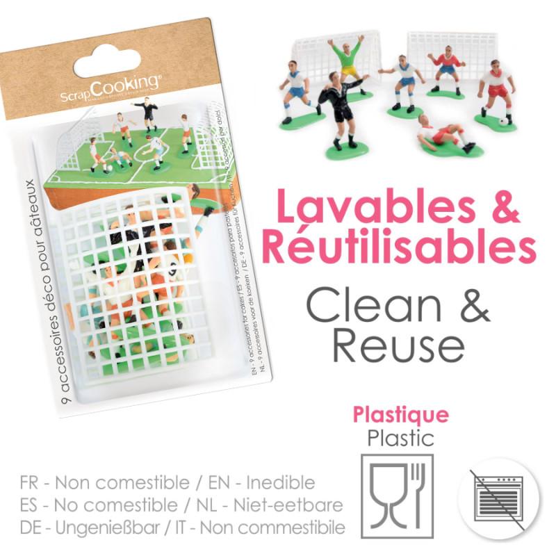 Scrapcooking 9 Accessoires Foot Pour Gâteaux