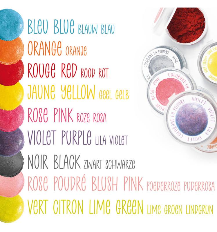 Scrapcooking 9 Mini Colorants En Poudre