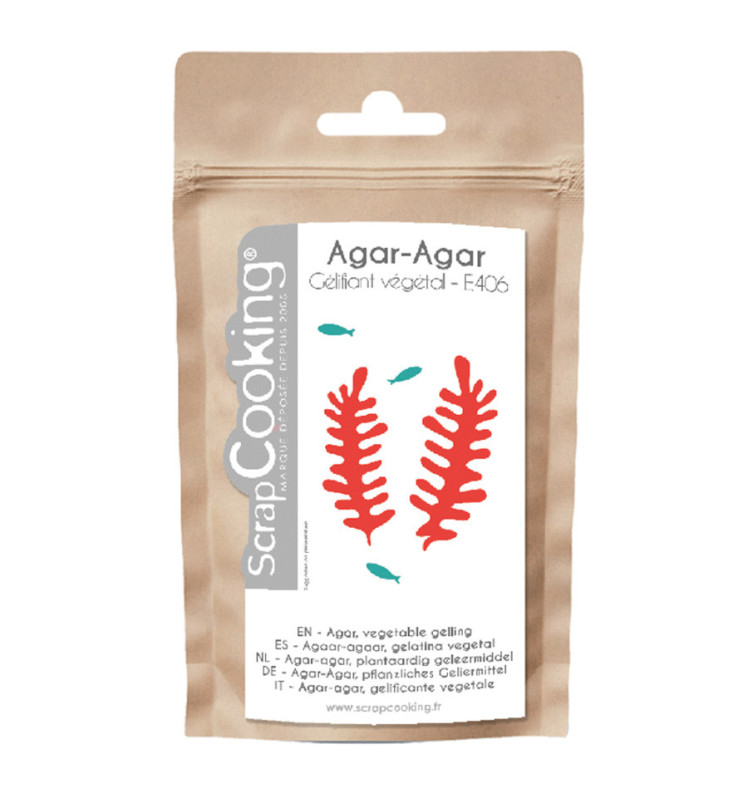 scrapcooking Agar-agar en poudre 35g