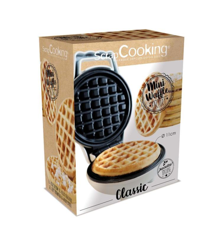 scrapcooking Appareil à mini gaufre - Waffle Factory