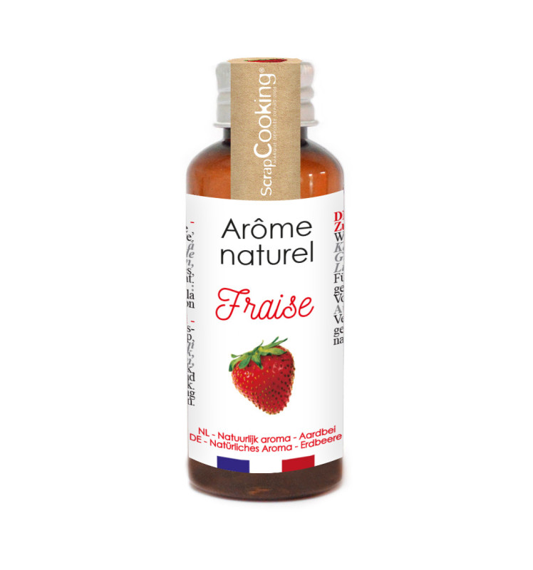 scrapcooking Arôme naturel liquide Fraise 40 ml