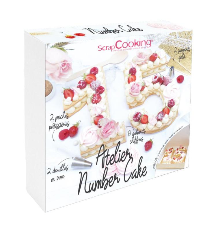 Scrapcooking Atelier Number Cake