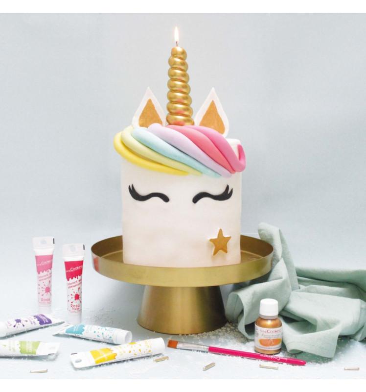 Scrapcooking Bougie XXL Corne De Licorne