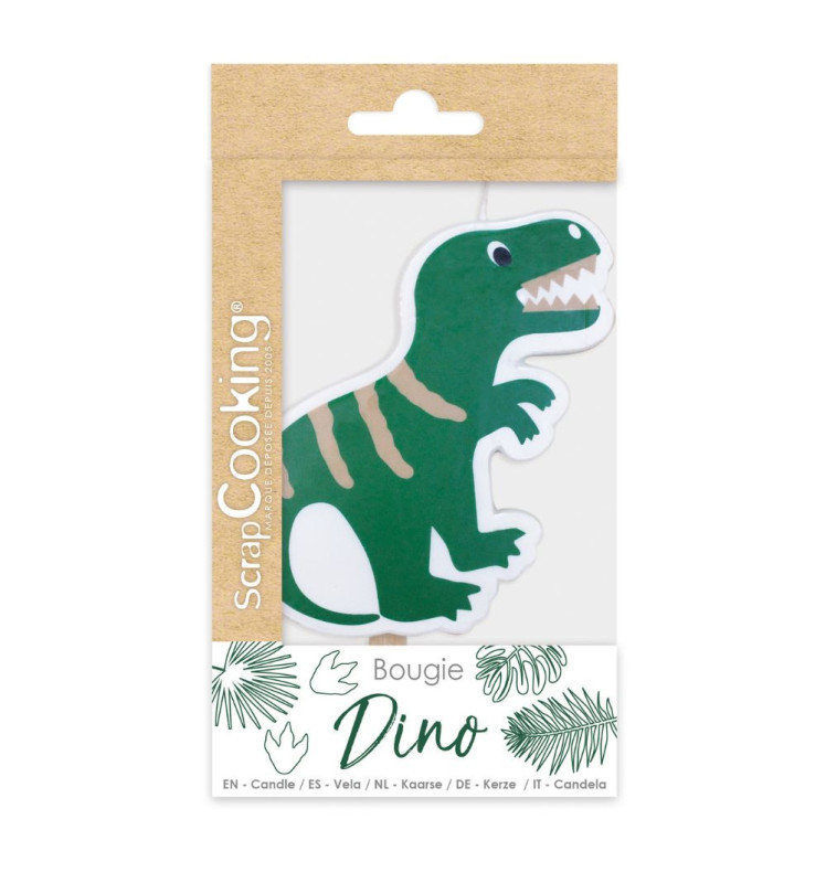 Scrapcooking Bougie XXL Dino