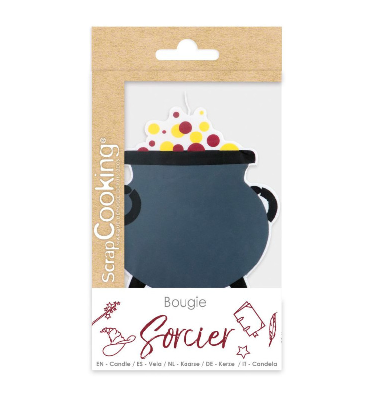 Scrapcooking Bougie XXL Sorcier