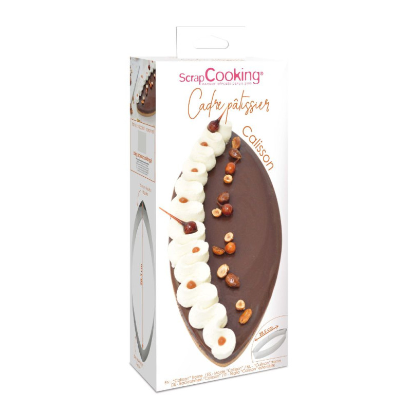 Scrapcooking Cadre Pâtissier Calisson Inox