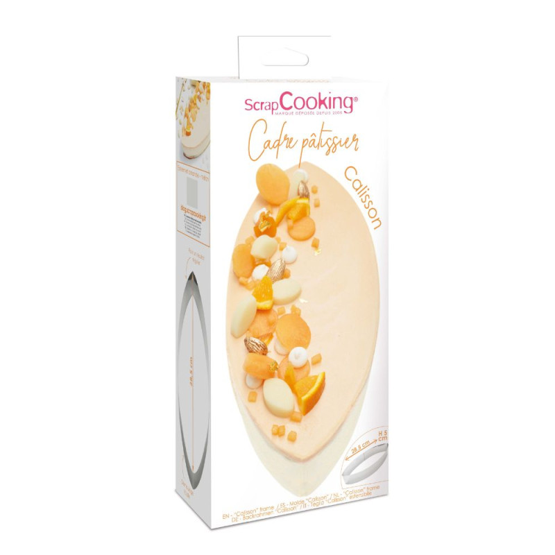 Scrapcooking Cadre Pâtissier Calisson Inox