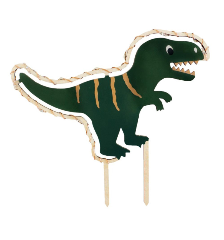 Scrapcooking Cake Topper Led Dinosaure