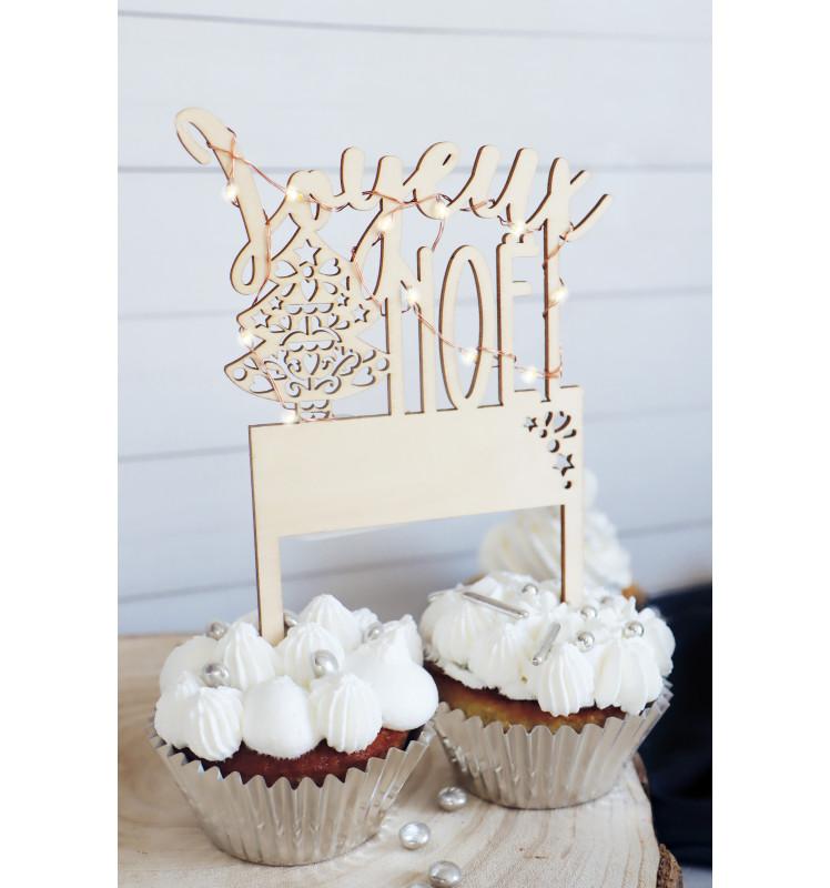 Scrapcooking Cake Topper Led Joyeux Noël