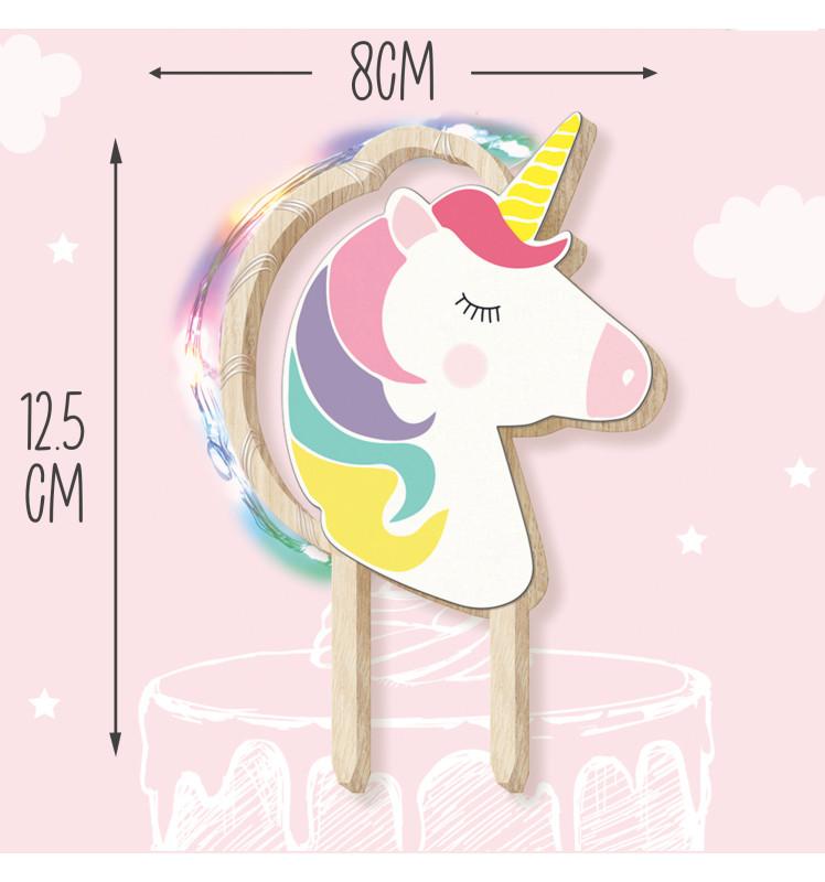 Scrapcooking Cake Topper Led Licorne