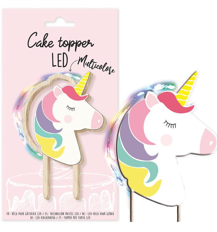 scrapcooking Cake topper led Licorne