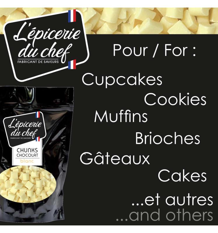 Scrapcooking Chunks De Chocolat Blanc 200g