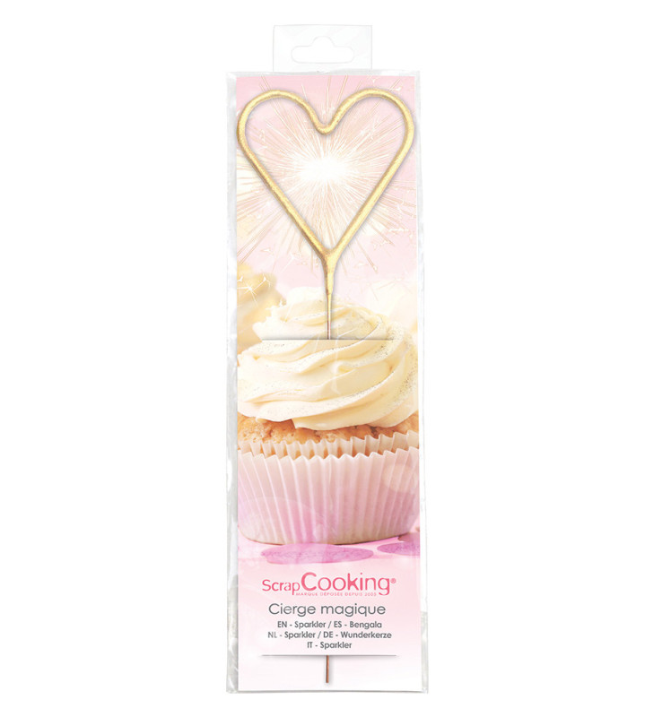 Scrapcooking Cierge Magique Cœur