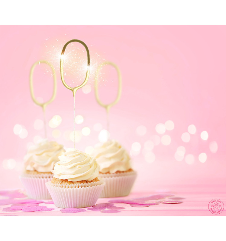 Scrapcooking Cierge Magique XXL Chiffre 0