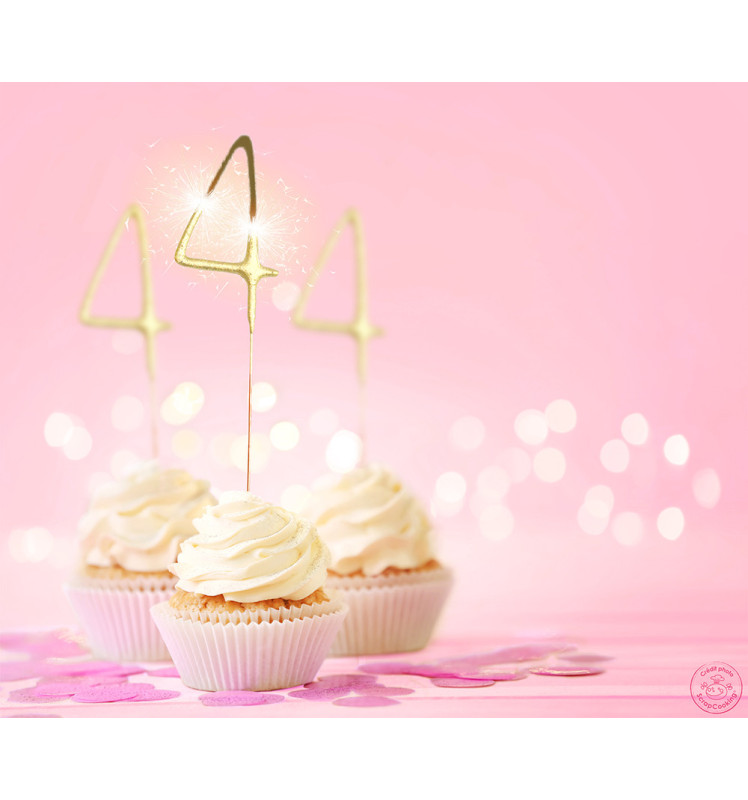 Scrapcooking Cierge Magique XXL Chiffre 4