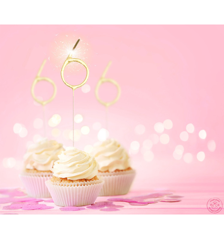 Scrapcooking Cierge Magique XXL Chiffre 6