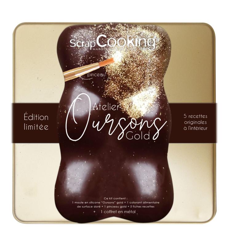 scrapcooking Coffret Oursons Gold édition limitée