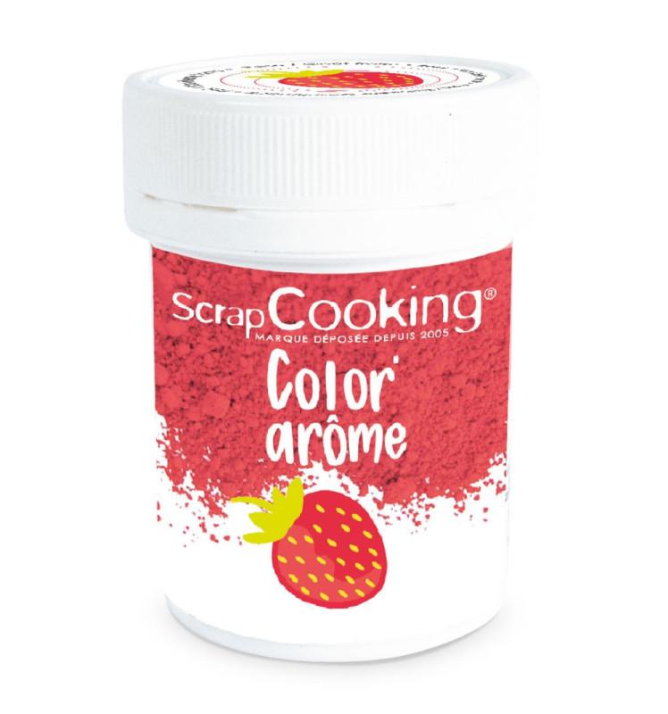 Scrapcooking Color'arôme Rose / Fraise 10 Gr