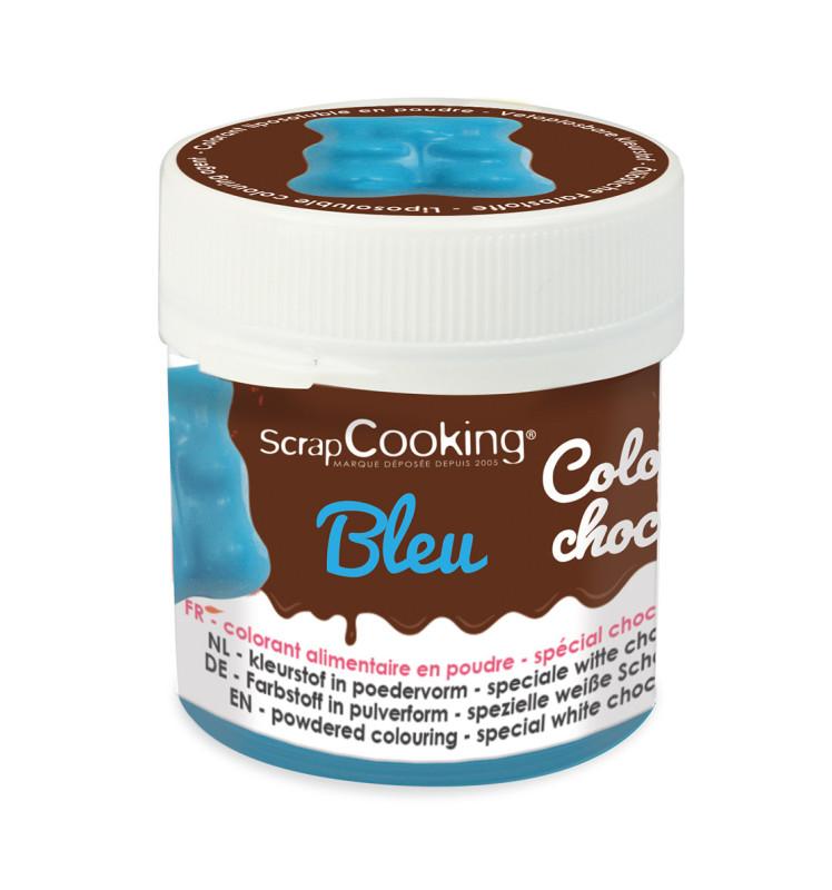 scrapcooking Color'choco liposoluble bleu