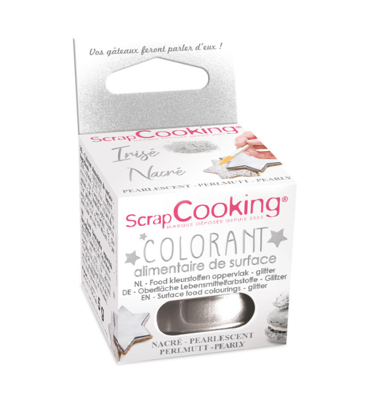 scrapcooking Colorant de surface Nacré