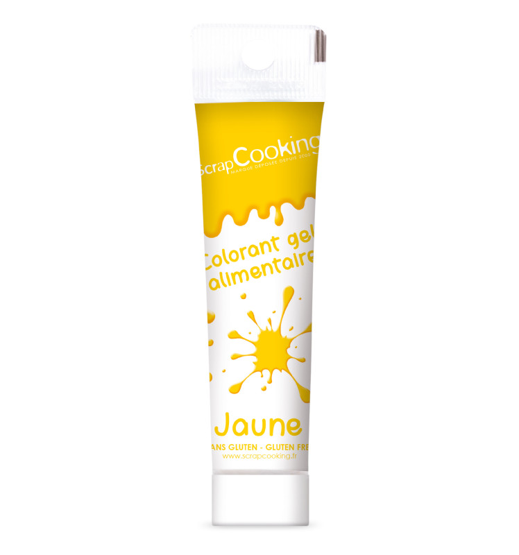 scrapcooking Colorant gel alimentaire jaune 20 gr
