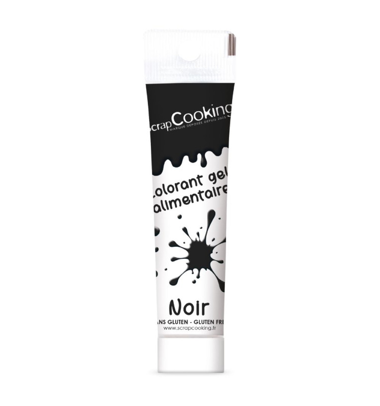 scrapcooking Colorant gel alimentaire noir 20 gr