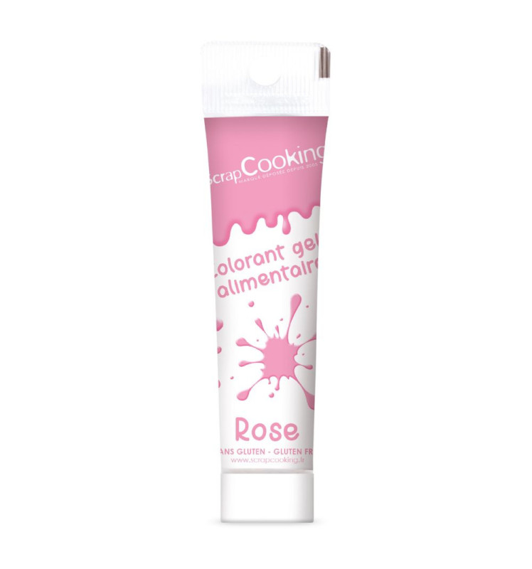 Scrapcooking Colorant Gel Alimentaire Rose 20 Gr