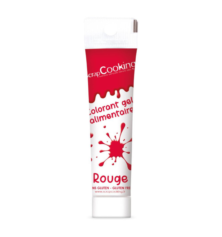 scrapcooking Colorant gel alimentaire rouge 20 gr