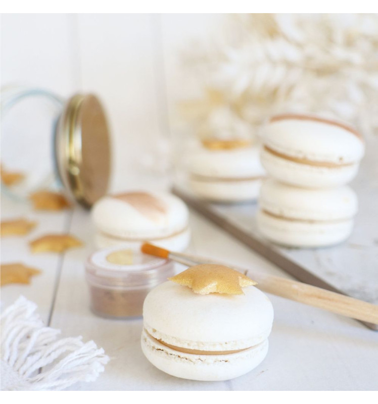 Scrapcooking Déco Etoiles Dorées Pâte D'amande
