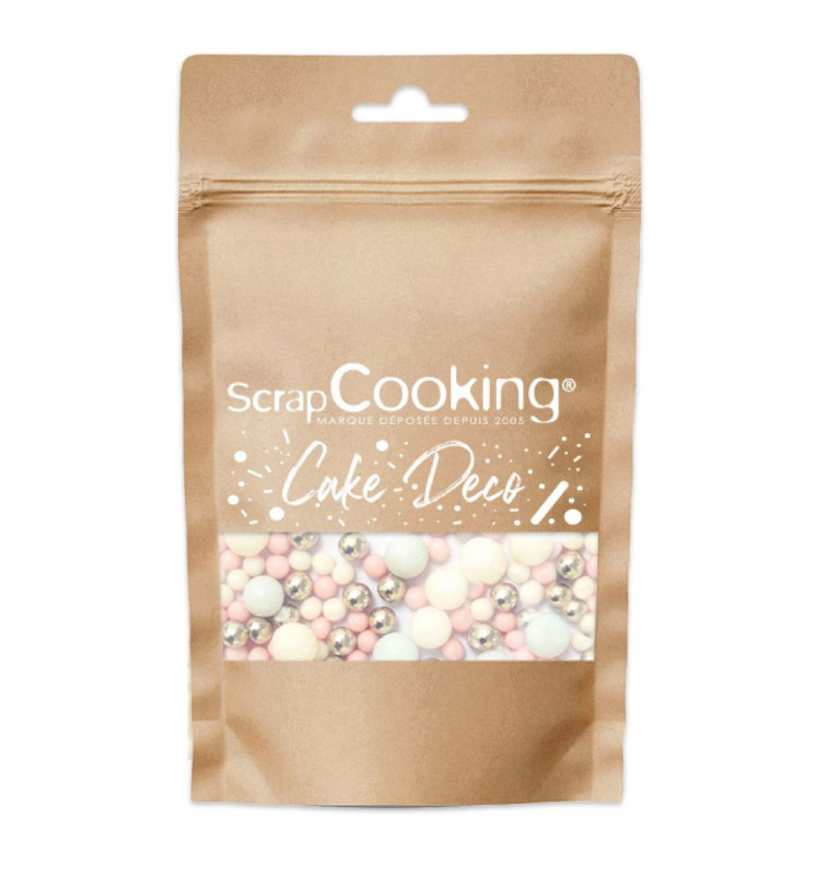 Scrapcooking Décors Sucrés Bubbles Pastel 70g