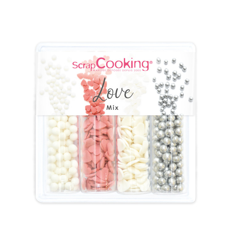 Scrapcooking Décors Sucrés Love Mix 56g
