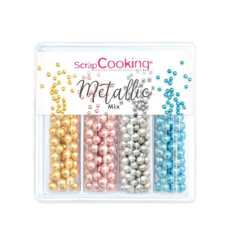 Scrapcooking Décors Sucrés Metallic Mix 52g