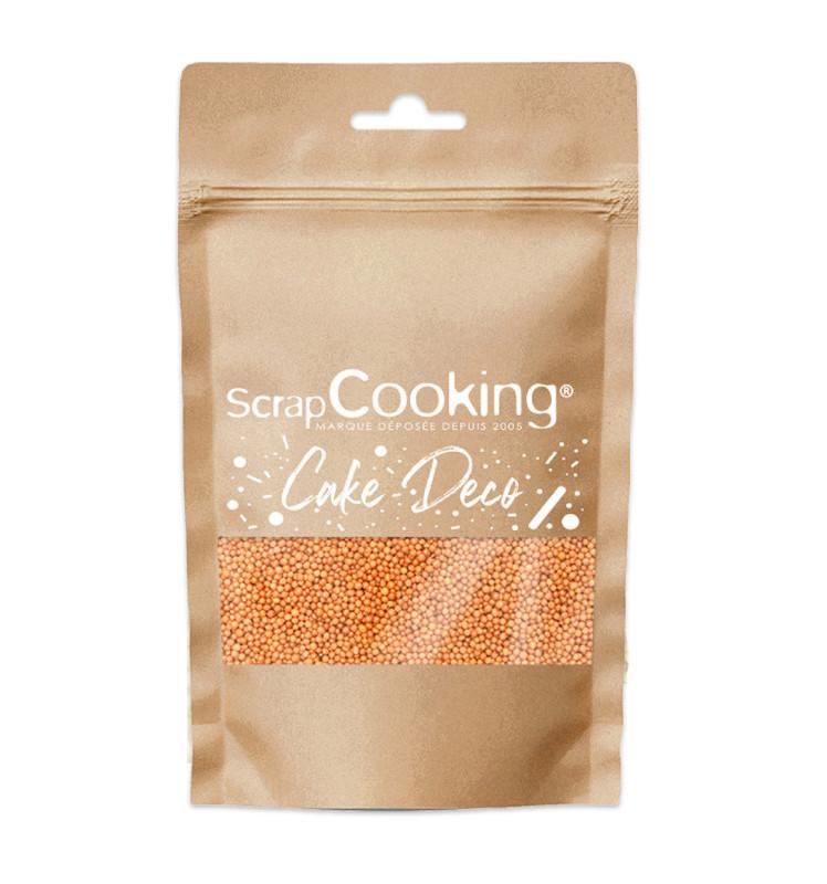 Scrapcooking Décors Sucrés Mini-billes Dorées 80g