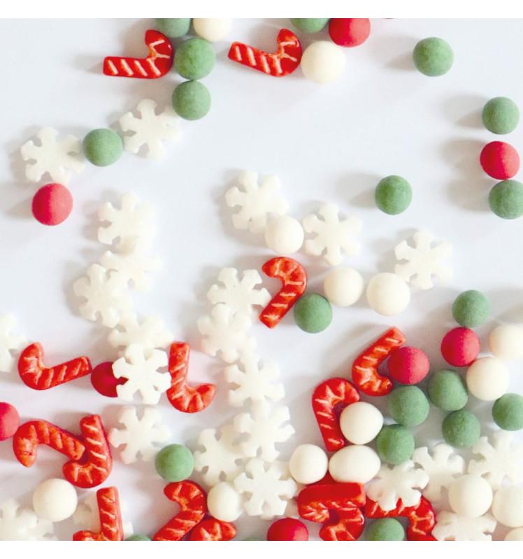Scrapcooking Décors Sucrés Mix 3D Noël 46g