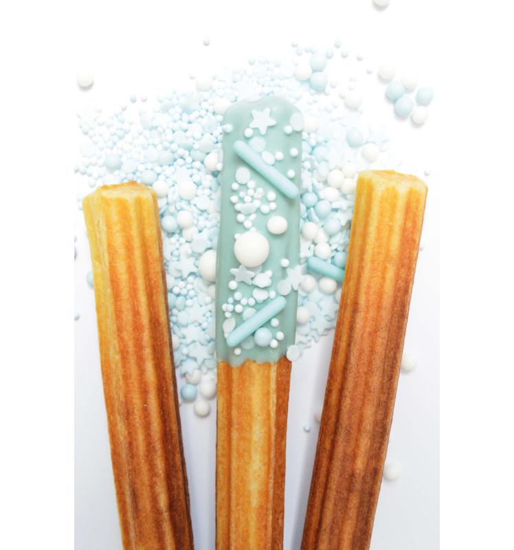 Scrapcooking Décors Sucrés Mix Rods Bleu 70g