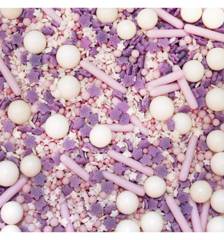 Scrapcooking Décors Sucrés Mix Rods Lilas 70g