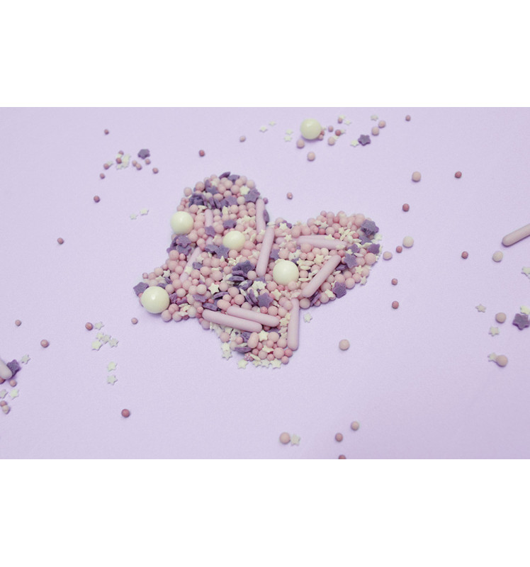 Scrapcooking Décors Sucrés Mix Rods Lilas 70g